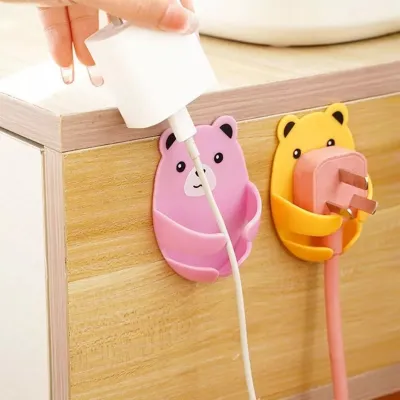 Bear Shaped Plug Holder (2 Pc)